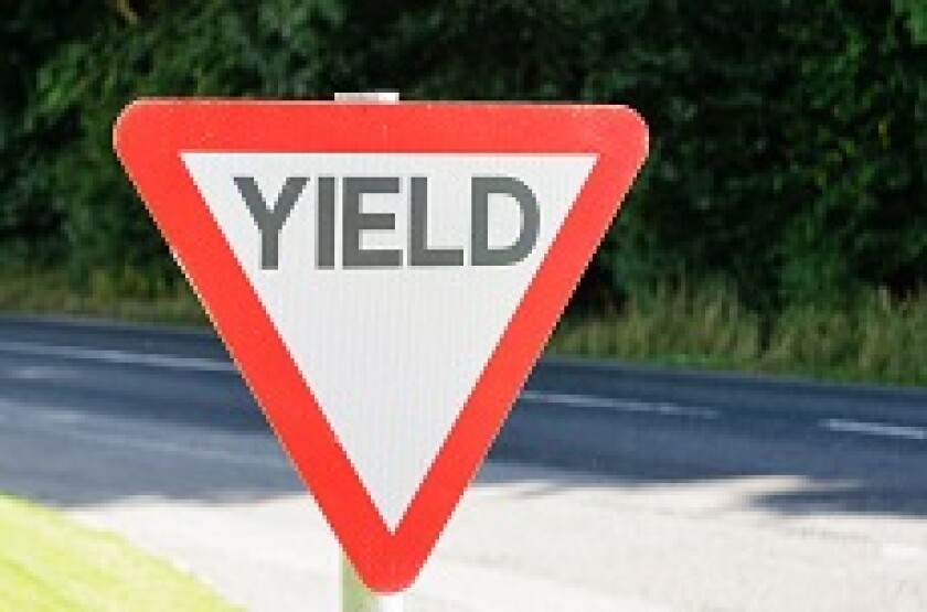 Yield sign from Alamy 230x150