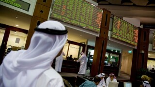 DFM Dubai Financial Market , Dubai World Trade Centre , Dubai , United Arab Emirates , UAE Middle East