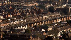 Housing in Folkestone Kent England March 2019
Victorian and later houses in the Cheriton area of Folkestone.