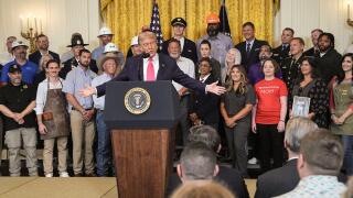 Washington, United States . 26th June, 2025. President Donald Trump speaks during the ?One, Big, Beautiful Event? in the East Room of the White House in Washington, DC on Thursday, June 26, 2025. While the House narrowly passed the ?One, Big Beautiful Bil