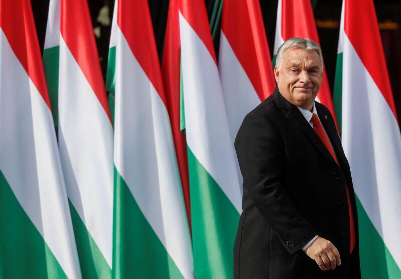 Hungarian Prime Minister Viktor Orban attends the inauguration of Mindszentyneum during the celebrations of the 66th anniversary of the Hungarian Uprising of 1956, in Zalaegerszeg, Hungary, October 23, 2022. REUTERS/Bernadett Szabo