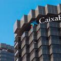 CaixaBank headquarters and the Banking Fundacion "la Caixa" in Barcelona, Catalonia, Spain.