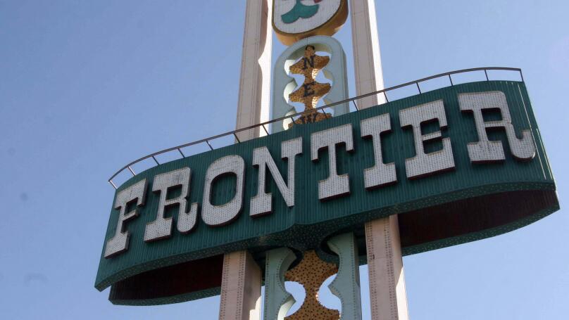 May 26, 2007 - Hollywood, California, U.S. - K53294EG.THE FRONTIER HOTEL, WHICH IS TO BE IMPLODED TO MAKE WAY FOR A MEGA RESORTS HOTEL AND CASINO.LAS VEGAS, NV 05-24-2007.  -   2007.(Credit Image: A© Ed Geller/Globe Photos/ZUMAPRESS.com)
