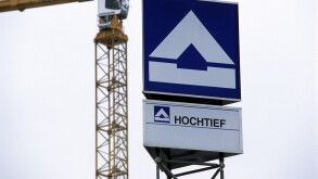 German construction company Hochtief.. Image shot 07/2007. Exact date unknown.
