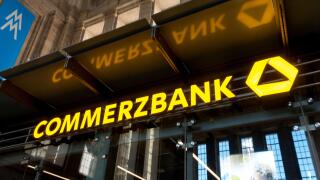 Commerzbank Logo Leipzig Germany