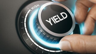 Investment Or Finance Concept. Yield Management.