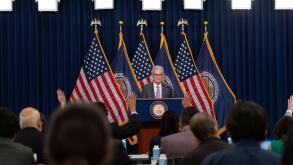 Federal Reserve Board Chairman Jerome Powell speaks during a news conference at the Federal Reserve Board Building Tuesday, Wednesday, July 31, 2024, in Washington. (AP Photo/Jose Luis Magana)