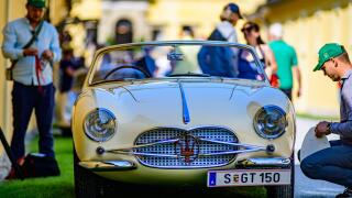 Salzburg, austria, 19 june 2025, gaisbergrennen, competiton for vintage cars, maserati 150 GT Spyder *** Salzburg, Osterreich, 19. Juni 2025, Gaisbergrennen, Wettbewerb fur Oldtimer, Maserati 150 GT Spyder Copyright: xx