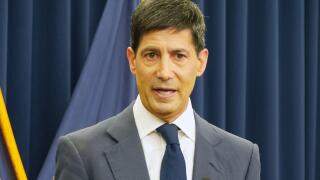 Kevin Warsh, Chair of the Federal Reserve Board of Governors, attends a press conference following the FOMC meeting in Washington, D.C., United States of America, on June 17, 2026. ( The Yomiuri Shimbun via AP Images )
