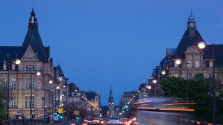 Luxembourg, Luxembourg City, Avenue de la Liberte. Image shot 2008. Exact date unknown.