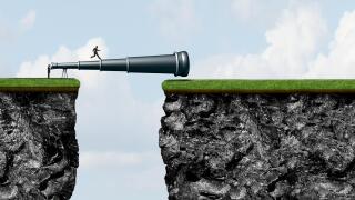 Watchers and doers and a business concept for taking action and opportunity or observing on the sidelines compared an active role.