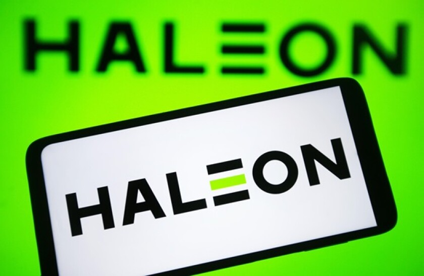 Ukraine. 02nd Mar, 2023. In this photo illustration, a Haleon plc logo is seen on a smartphone and a pc screen. Credit: SOPA Images Limited/Alamy Live News