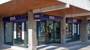 BBVA bank in Salou, Spain