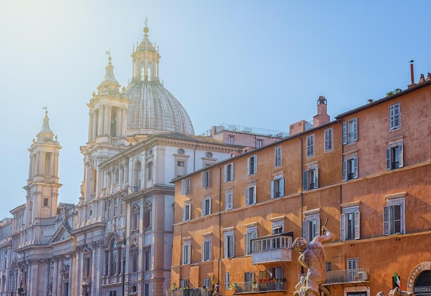 Piazza Navona, Rome. Italy_alamy_16Feb23