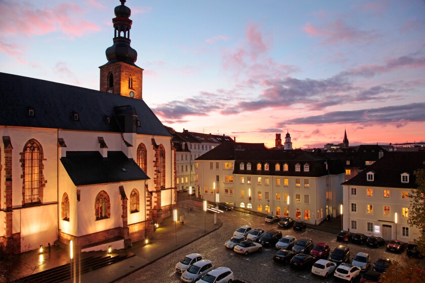 Schlovukirche, Saarbrucken, Saarland, Germany, Europe