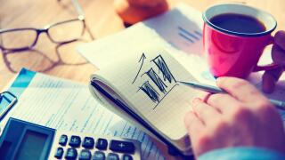 Businessman Working on Project About Business Growth