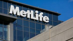A logo sign outside of a facility occupied by MetLife, Inc., in Cary, North Carolina on November 29, 2015.