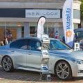 Bournemouth, Dorset UK. 18th Oct 2018. The very latest in electric and ultra-low emission vehicles (ULEVs) are showcased in Bournemouth Square as part of the government's Green GB Week (Green Great Britain week) to celebrate Clean Growth and promote the m