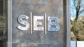 Close Title Name Logo Of SEB Bank Is Commercial Bank Of Lithuania, Subsidiary Of Swedish SEB Group