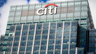Citi Citibank Tower Canary Wharf East London UK