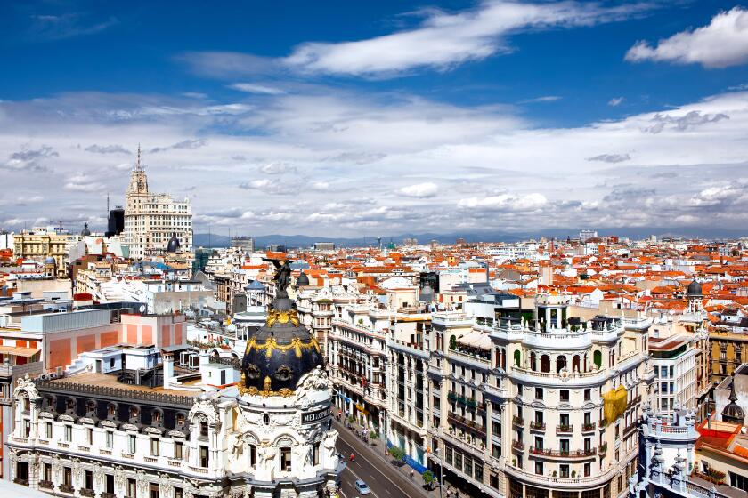 Madrid skyline