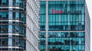 Fitch Ratings HQ - Fitch Ratings Global HQ London - the Fitch Ratings tower in Canary Wharf London