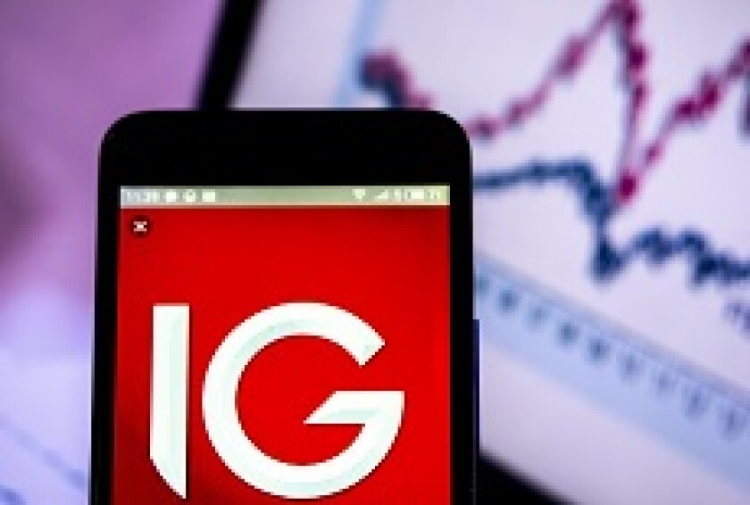IG group spread betting phone from Alamy 230x150