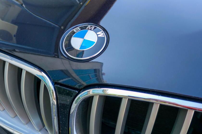 BMW, German car badge, involved with emission scandal