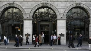 The Wolseley on Piccadilly, a favourite haunt of Mayfair based hedge fund and private equity managers.