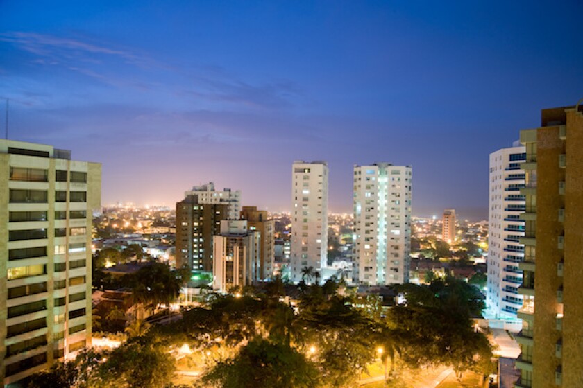 Barranquilla, Atlantico, Colombia, Caribbean, high rise, IADB, LatAm