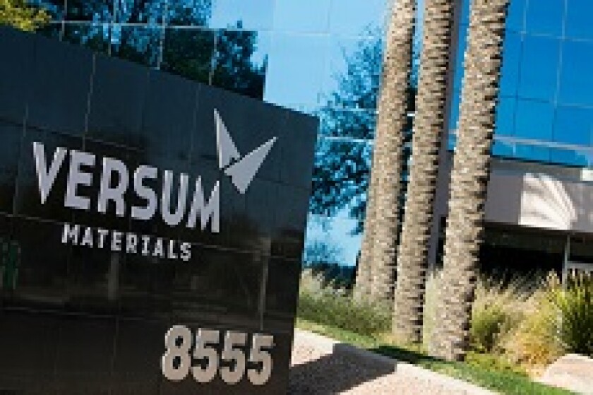 Versum Materials logo from Alamy 230x150