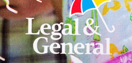 Legal & General logo on leaflet