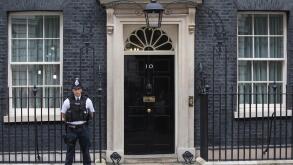 No.10 Downing Street, known as Number 10, official residence and office of the British Prime Minister, Westminster, London, UK
