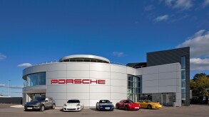 The Porsche Experience Centre at Siverstone.