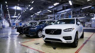 Volvo Car Factory in Torslanda, Gothenburg