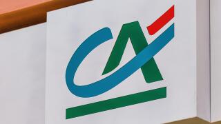 RAVENNA, ITALY - JUNE 10, 2018: The French banking group Credit Agricole has completed the acquisition of the three Italian banks, Casse di Rimini, Ce