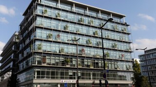 New building BPCE bank, Avenue de France,Left bank,new quarter,Paris,France