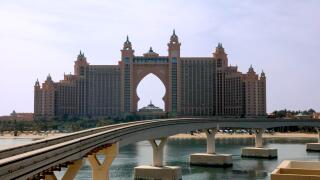 The Atlantis luxury hotel, The Palm, Dubai, UAE