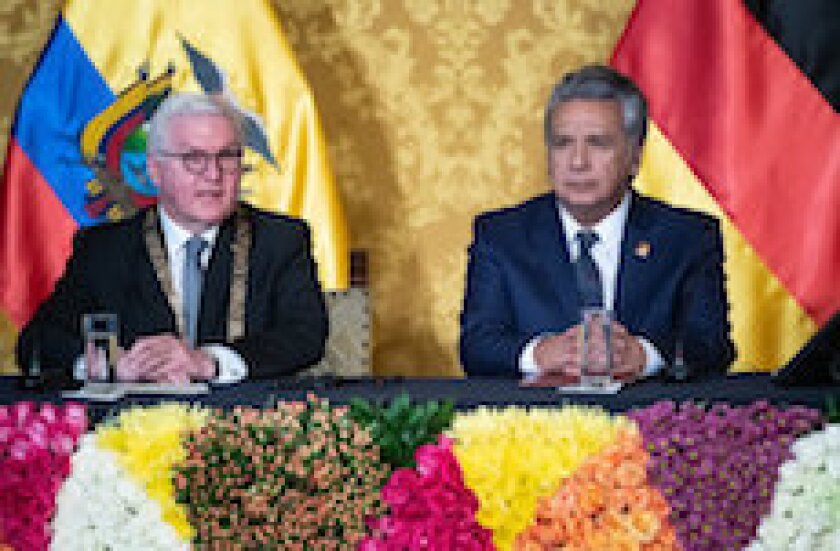 Ecuador, Lenin Moreno, Steinmeier, Germany, LatAm