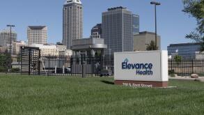 Indianapolis - April 13, 2024: Elevance Health world headquarters. Elevance Health is a health insurance provider, formerly known as Anthem Insurance.