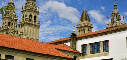 Church in Santiago, Spain