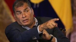 Rafael Correa, Ecuador