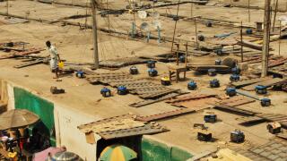 23. Lagos Metro: Generator sets of Oshodi traders on display.