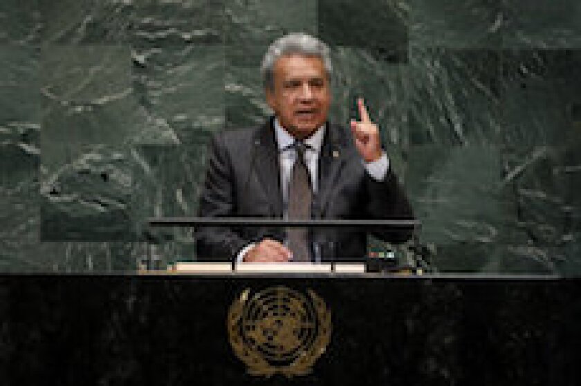 Lenin Moreno, Ecuador, President, LatAm, United Nations