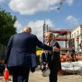 President Donald J. Trump tours the Federal Reserve headquarters with Fed Chair Jerome Powell in Washington, D.C. on July 24, 2025, to inspect renovation progress and discuss monetary policy. Image courtesy of the White House.