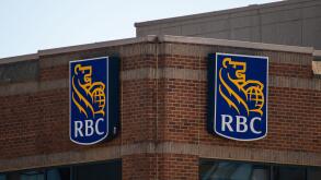 RBC sign in New Westminster, British Columbia, Canada