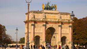 France, Paris, Arc de Triomphe du Carrousel
