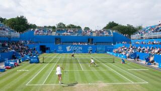 Doubles match, Aegon Classic Birmingham, Edgbaston, Birmingham, West Midlands, England, United Kingdom