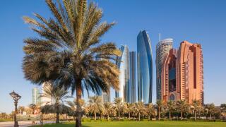 UAE, Abu Dhabi, Etihad Towers
