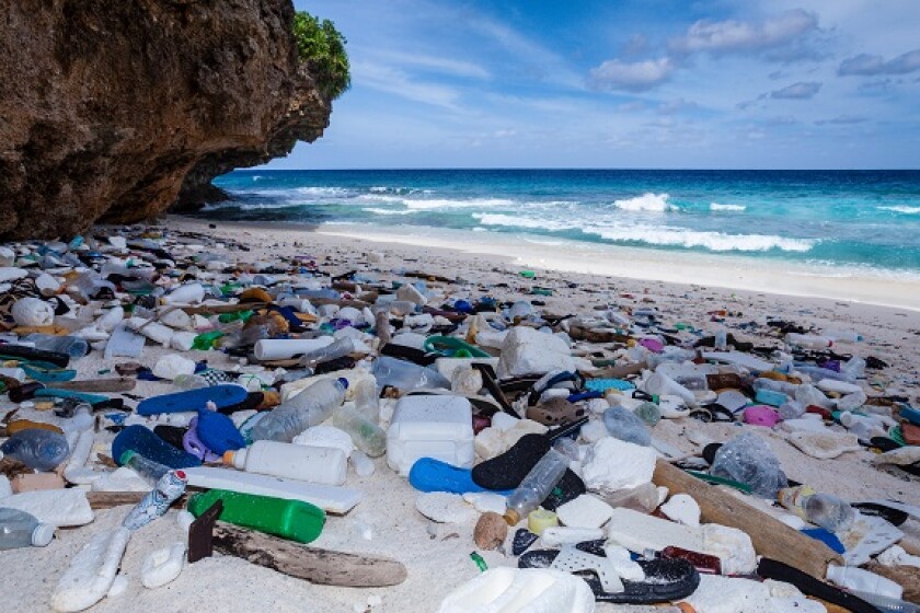 Plastic waste Christmas island from Alamy 29Feb24 575x375